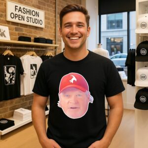 John Kruk Philadelphia Phillies Big Head T-Shirt