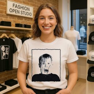 Kevin Home Alone Christmas Photo T-Shirt