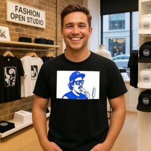 Kiké Hernandez Los Angeles Dodgers With Two Popsicles T-Shirt