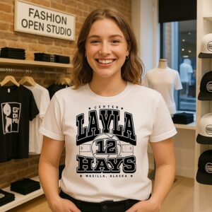 Layla Hays All The Way From Wasilla Alaska T-Shirt