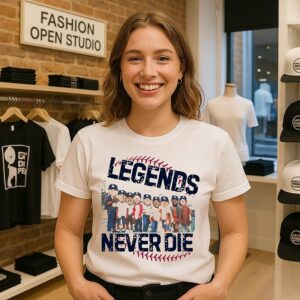 Legends Never Die Los Angeles Dodgers Baseball T-Shirt