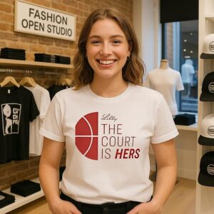 Lilly The Court Is Hers Logo T-Shirt