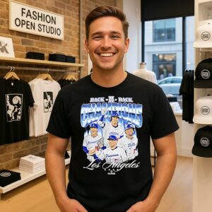 Los Angeles Dodgers 2025 Back-To-Back Baseball World Champions T-Shirt