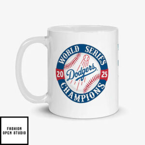 Los Angeles Dodgers 2025 World Series Champions Mug