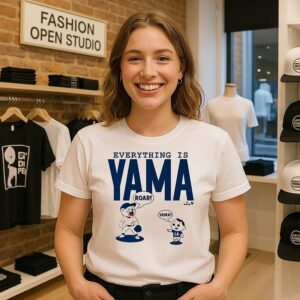 Los Angeles Dodgers Yoshinobu Yamamoto Everything Is Yama T-Shirt