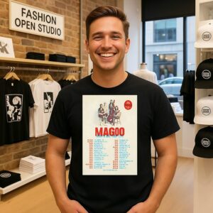 Magoo What A Life Tour 2026 Debut Album Feb 27 2026 Poster T-Shirt