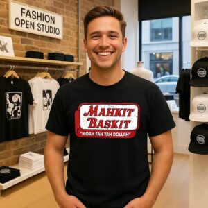 Mahkit Baskit Moah Fah Yah Dollah Logo T-Shirt