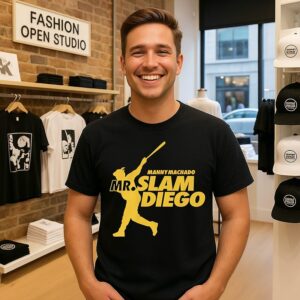Manny Machado San Diego Padres Mr. Slam Diego T-Shirt