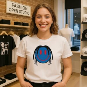 Maxey Smiley Face Philadelphia 76ers Basketball T-Shirt