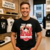 Nebraska Volleyball 2025 Big Champions Three Peat T-Shirt