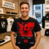 New England Patriots First To Ten Stranger Things 5 T-Shirt