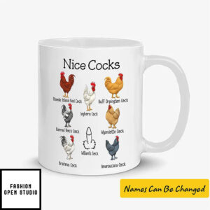 Nice Cocks Personalized Coffee Mug