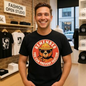 No King Bear Remember You Canprevent Fascism T-Shirt