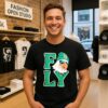 Philadelphia Eagles Fly Birds Fly Mascot T-Shirt