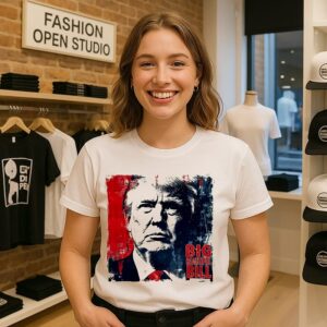 President Trump Big Beautiful Bill Paint T-Shirt