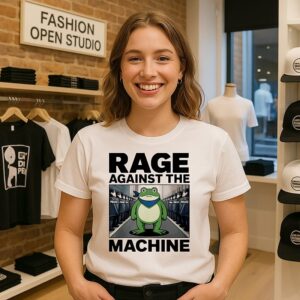 Rage Against The Machine Portland Frog Anti Police Ice T-Shirt