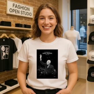 Rip Coach Lenny Wilkens 1937 2025 T-Shirt