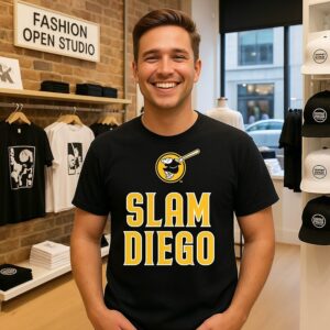 San Diego Padres Slam Diego Logo T-Shirt
