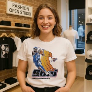 Shai Gilgeous-Alexander Oklahoma City Thunder Signature Retro T-Shirt