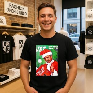 Sherman Hemsley Santa Claus Jet Happy Holiday Season To All Christmas T-Shirt