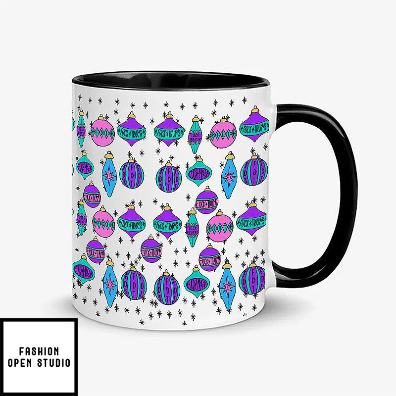 Slightly Subtle Ornaments Fdt Colorful Holiday Coffee Mug