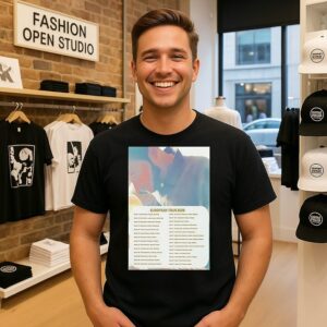 Tom Smith European Tour 2026 Poster T-Shirt