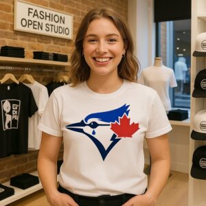 Toronto Blue Jays Canadian Maple Leaf Crying T-Shirt