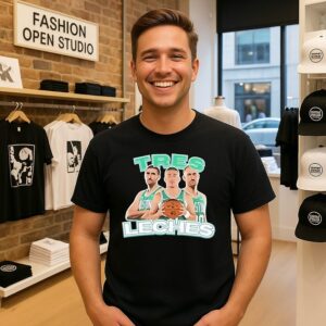 Tres Leches Boston Celtics Graphic T-Shirt