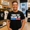 Turn The Volume Up Retro T-Shirt