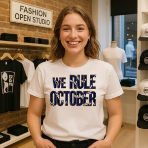 We Rule October Los Angeles Dodgers T-Shirt