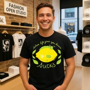Worm When Life Gives You Lemons Suck T-Shirt