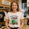 Wounded Roll Of Cash Fantasy Football Loser T-Shirt