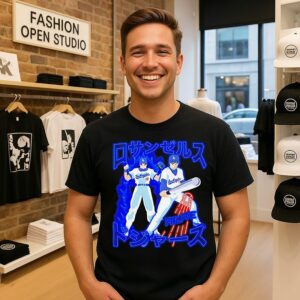 Yoshinobu Yamamoto And Shohei Ohtani Japan To Los Angeles Dodgers T-Shirt