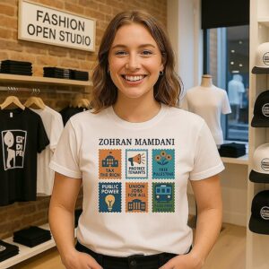 Zohran Mamdani Tax The Rich T-Shirt