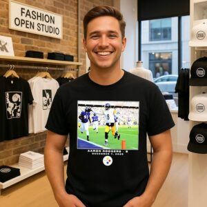 Aaron Rodgers Pittsburgh Steelers NFL Flash Features Week 14 T-Shirt