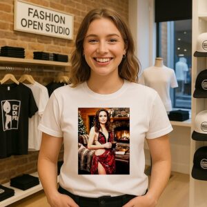 Angelina Jolie Wishes All Happy Christmas T-Shirt