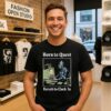 Born To Quest Forced To Clock In Knight Computer T-Shirt