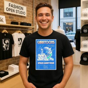 Carrtoons Space Cadet Tour 2026 Featuring Haile Supreme Poster T-Shirt