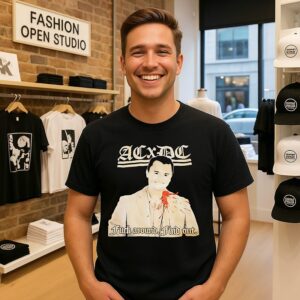 Charlie Kirk Acxdc Fck Around Find Out T-Shirt