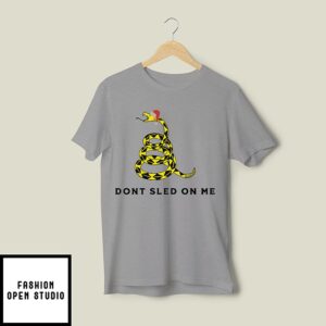 Don’t Sled On Me Funny Christmas Hoodie