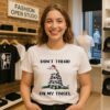Don’t Tread On My Tinsel Gadsden Christmas T-Shirt