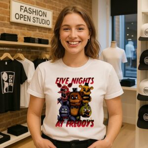 Five Nights At Freddys Cartoon T-Shirt