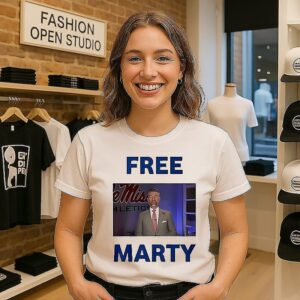 Free Marty Ole Miss T-Shirt