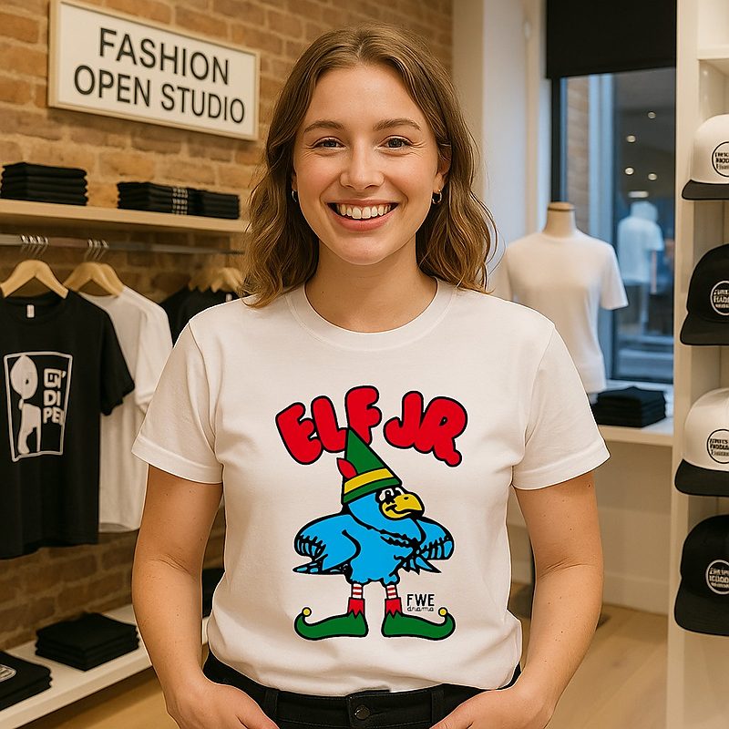 Ft Wright Drama Presents Elf Jr Christmas T-Shirt