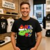 Grinch Ho Ho Ho Michigan Wolverines Football Christmas T-Shirt