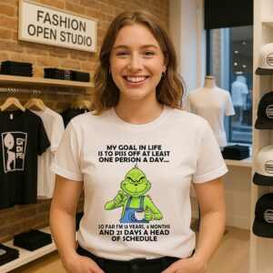 Grinch My Goal In Life Is To Piss Off At Least One Person A Day T-Shirt