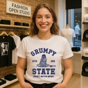 Grumpy State Doesn’t Matter Anyway Estd 1926 T-Shirt