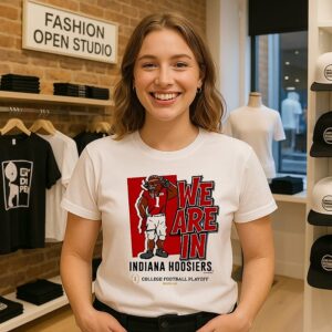 Indiana Hoosiers 2025 Cfp Bound We Are In Mascot T-Shirt