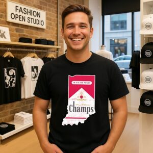 Indiana Hoosiers 2025 Flippin’ Champs In Cig We Trust T-Shirt