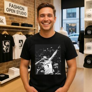 Luke Kornet San Antonio Spurs After Game Winning Block Against Orlando Magic T-Shirt